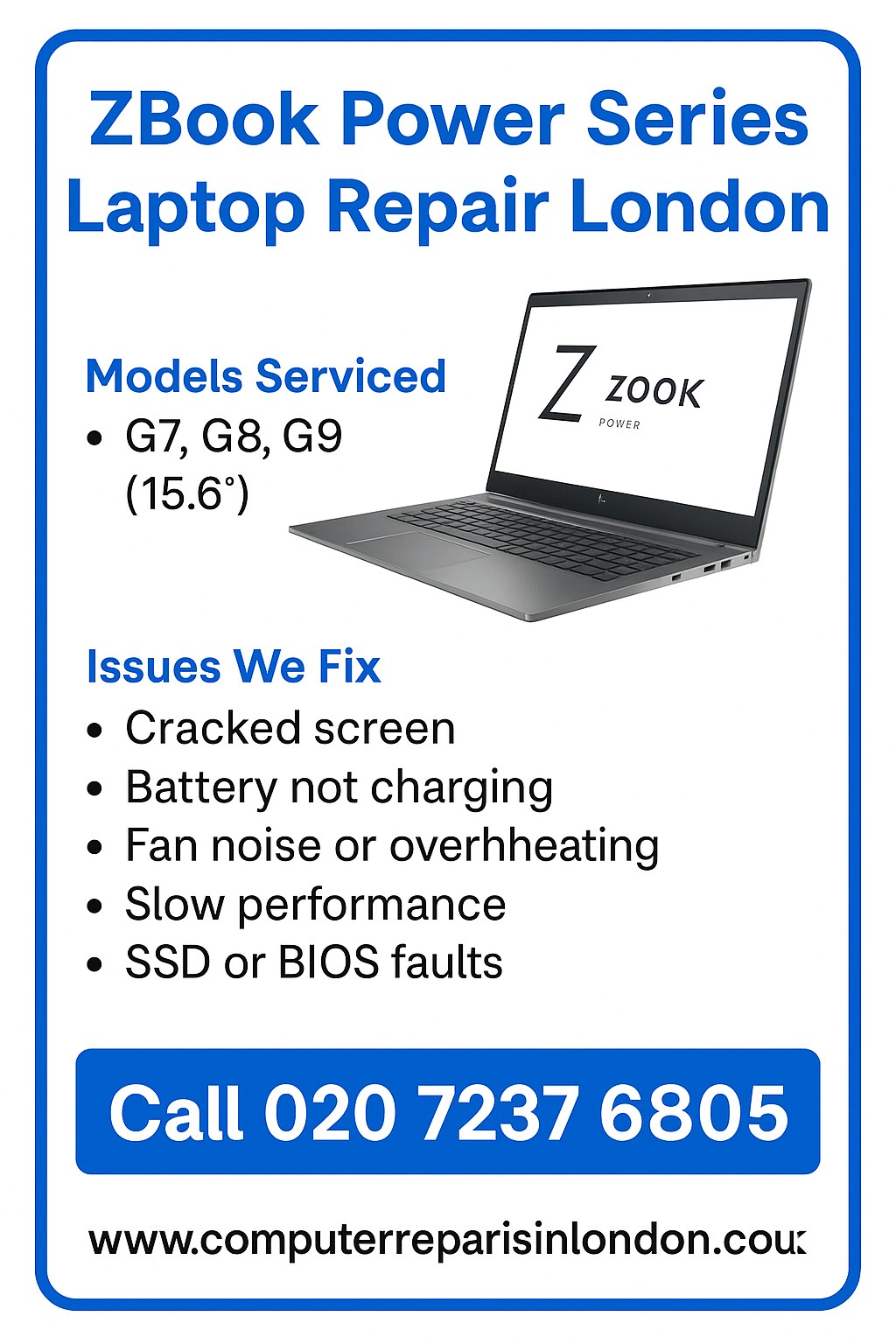 HP ZBook Power Repair London